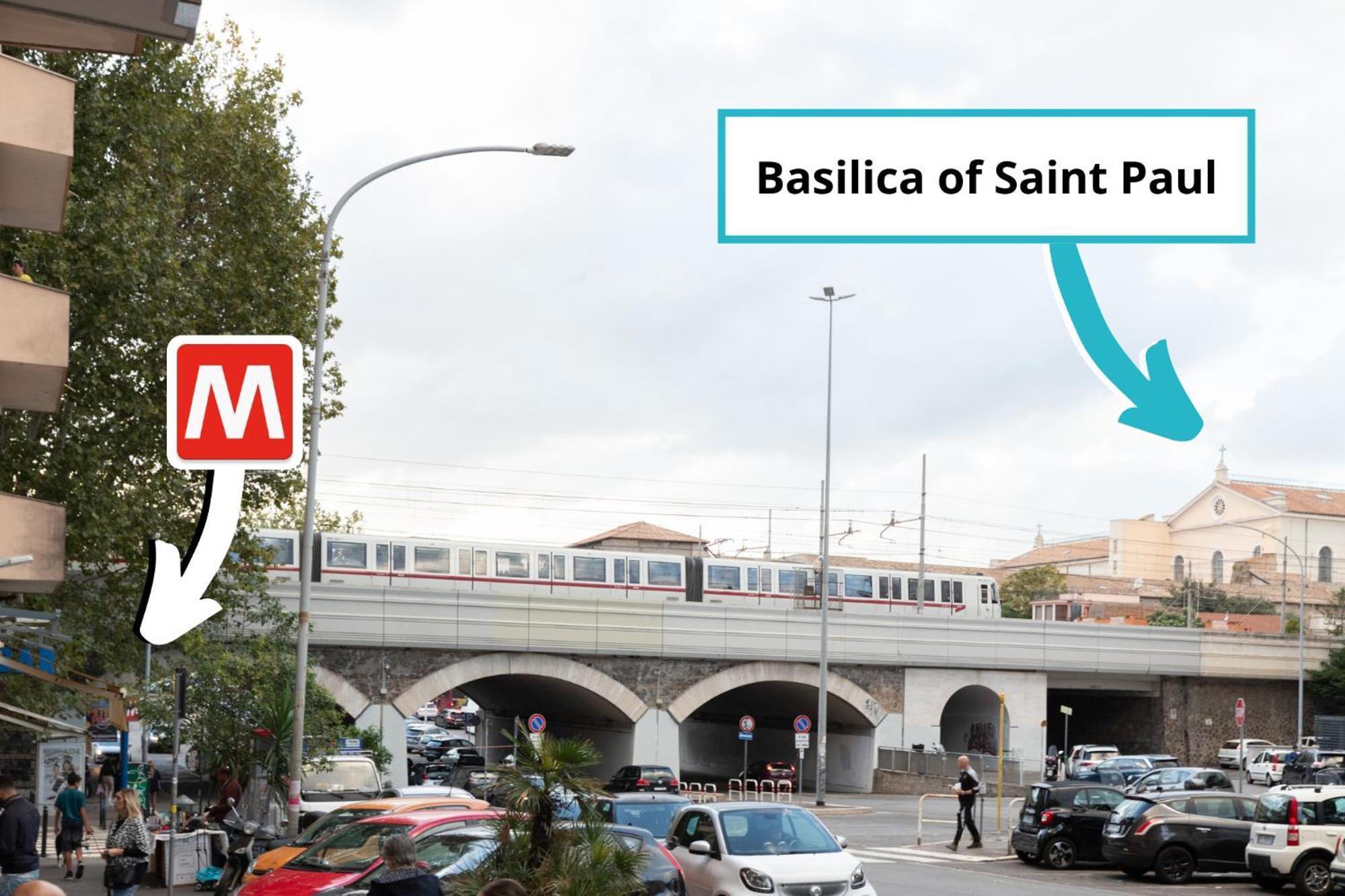 San Paolo Suites Metro Station Рим Екстер'єр фото